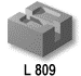 L 809 Geschlossene Nuttasche 2